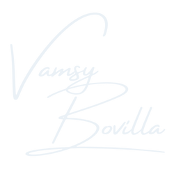 Vamsy Bovilla CEO signature
